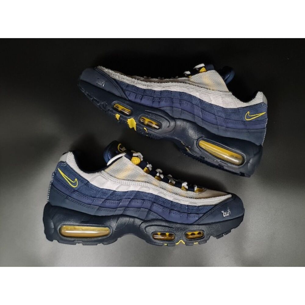 Nike Air Max 95 SB Eric Koston Obsidian Speed Yellow. SIZE 9 - HQ8492-400 - Picture 1 of 7